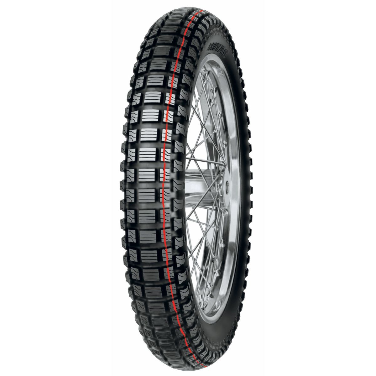 3.75-19 opona MITAS SW-07 SPEEDWAY 1 POMARAŃCZOWY PASEK TT 61P